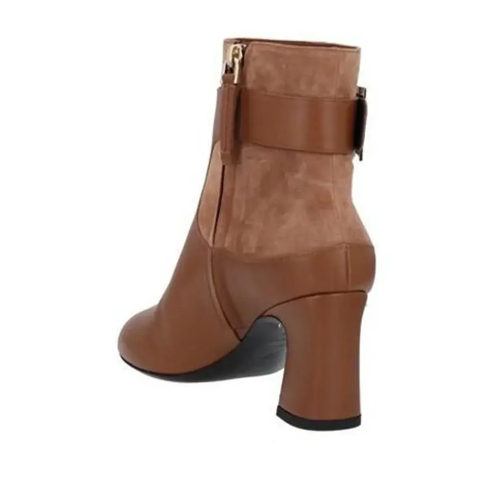 Roger Vivier Camel Ankle Boot Sz 39.5 $1,295 MSRP